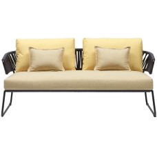 Диван плетеный с подушками Lisa Sofa Filo 005/2884ZAN81XG
