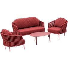 Комплект лаунж мебели Soho 150/SOHOSET/RED Комплект лаунж мебели Soho 150/SOHOSET/RED