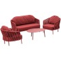 Комплект лаунж мебели Soho 150/SOHOSET/RED