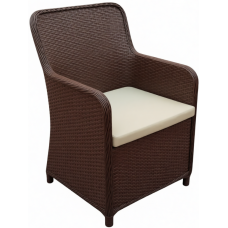 Кресло плетеное с подушками Barcelona TAG/YQ-2017/ARM