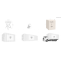 Стол пластиковый складной Helen Folding Table Ø60 234/294-2248