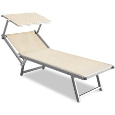 Шезлонг-лежак металлический 501 Relax 199/501/TWMBurro