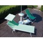 Шезлонг-лежак металлический Smart 199/601Smart