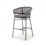 Кресло плетеное барное с подушкой Atol 150/ATOLSTOOL/AT
