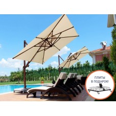 Зонт профессиональный 3х3 м Banana Plus 80-4040-30/PLUS/2730/B/N