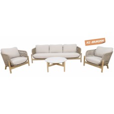 Комплект деревянной плетеной мебели Talara TAG/TALARA/LOUNGE3