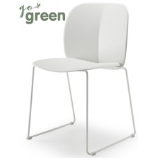Стул пластиковый на полозьях Mentha Go Green 005/2709VL11