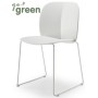 Стул пластиковый на полозьях Mentha Go Green 005/2709VL11