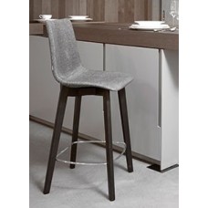 Стул полубарный с обивкой Natural Zebra Pop 005/2813FWT628