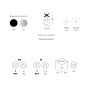 Подстолье металлическое Tiffany 005/5177VN