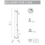 Душ солнечный Big Happy Five F 620 AMA/F620/7016