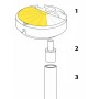 Столик многофункциональный для зонтов Multipurpose Small Table 199/KITMULT