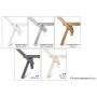 Столик металлический складной кофейный Small Table 199/SB/SmallTable51