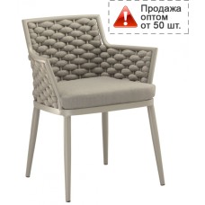 Кресло плетеное с подушкой Leon TAG/10891-006-99-032