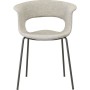 Кресло с обивкой Miss B Pop coated steel frame 005/2686VAT628