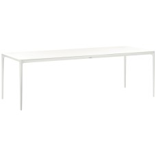 Стол обеденный металлический Bahamas 150/BAHAMASALU/WH Стол обеденный металлический Bahamas 150/BAHAMASALU/WH