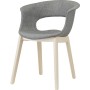 Кресло с обивкой Natural Miss B Pop 005/2802FNT325