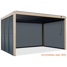 Пергола металлическая 3х4 м SKYPergs Plus TAG/SMP-SPP-EX-LED-3040-WE/SET