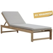 Шезлонг деревянный с матрасом Liam TAG/HUC55BQ