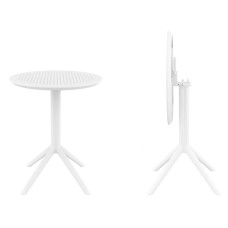Стол пластиковый складной Sky Folding Table Ø60 234/121-0060
