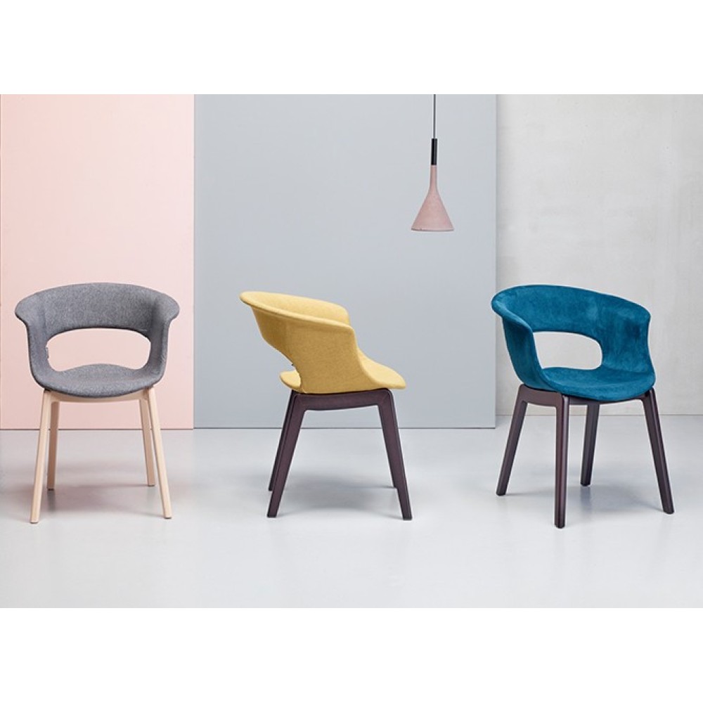 Кресло с обивкой Natural Miss B Pop 005/2802FWT527 Кресло с обивкой Natural Miss B Pop 005/2802FWT527