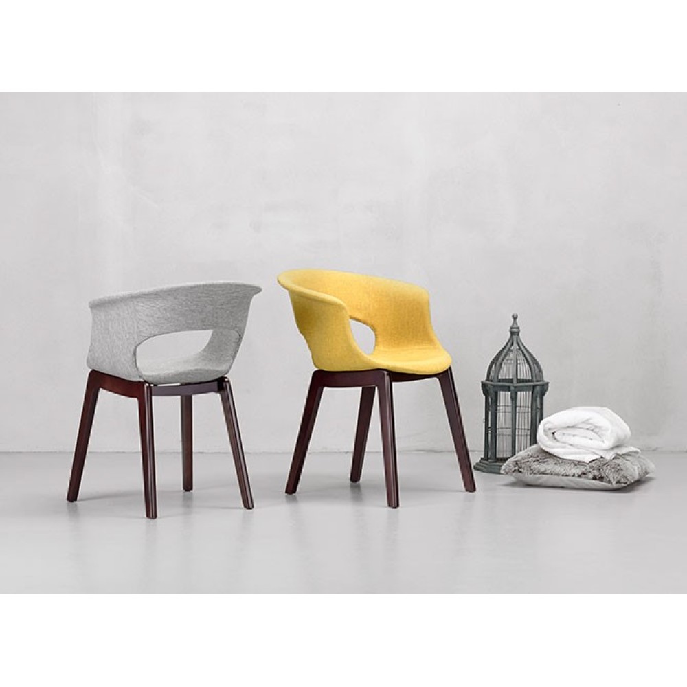 Кресло с обивкой Natural Miss B Pop 005/2802FWT628 Кресло с обивкой Natural Miss B Pop 005/2802FWT628