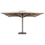 Зонт профессиональный телескопический 4х4 м Capri Dark 091/4040CATA1N