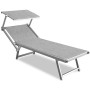 Шезлонг-лежак металлический Maxi Relax 199/602MaxiRelax