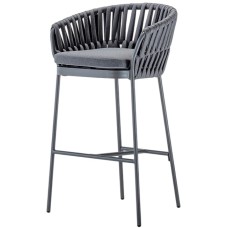 Кресло плетеное полубраное с подушкой Soho 150/SOHOBAR/TIT Кресло плетеное полубраное с подушкой Soho 150/SOHOBAR/TIT