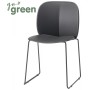 Стул пластиковый на полозьях Mentha Go Green 005/2709VA81