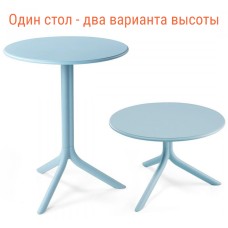Стол пластиковый обеденный Spritz + Spritz Mini 003/4005839000