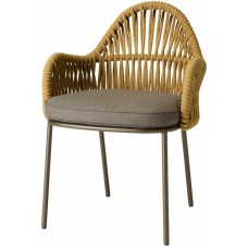 Кресло плетеное с подушкой Malvasia Riviera 005/2908VKN03H6
