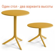 Стол пластиковый обеденный Spritz + Spritz Mini 003/4005856000/NO