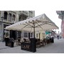 Зонт профессиональный телескопический 4х4 м Capri Dark 091/4040CATA1S