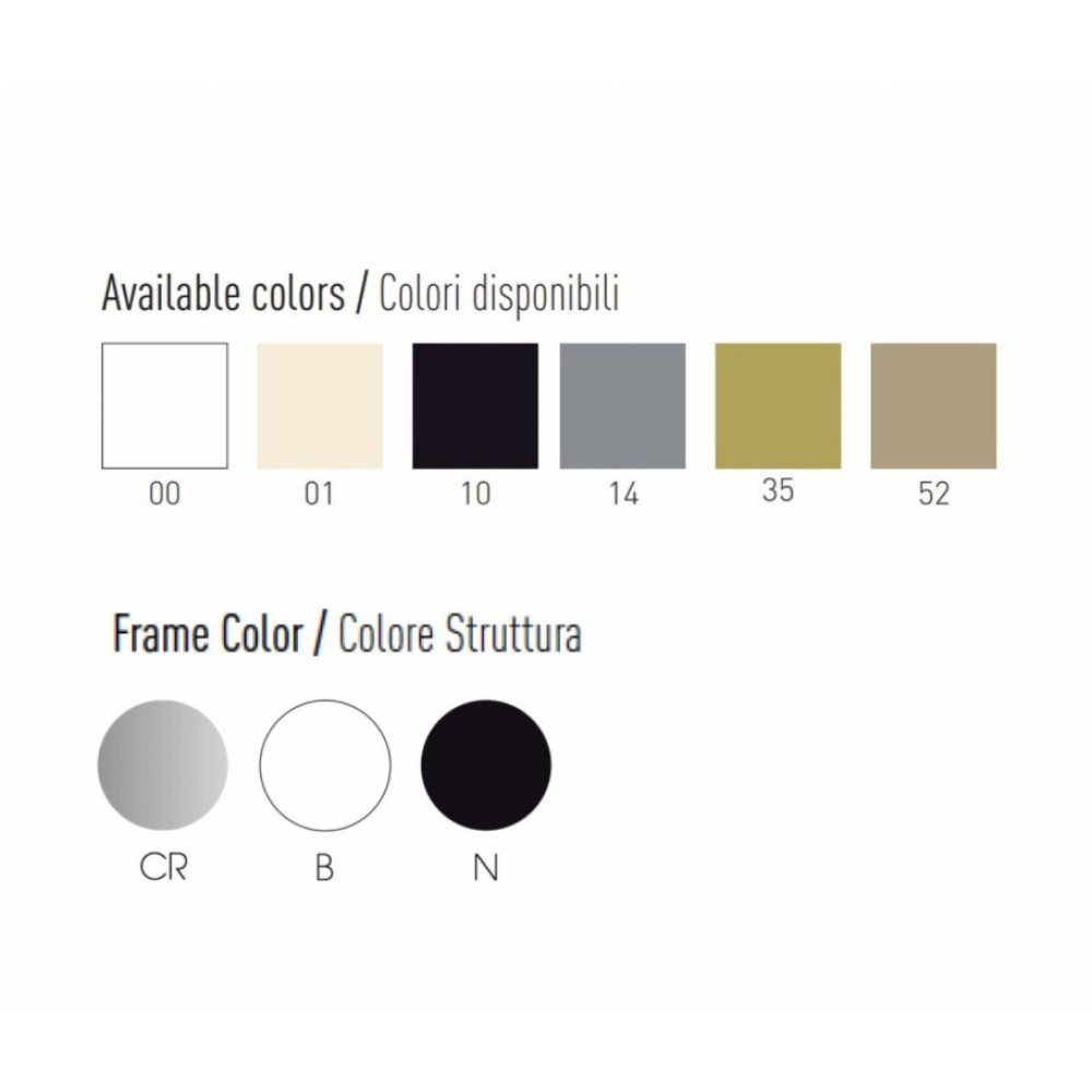 Кресло пластиковое Moema 69 GAB/69.52/NA Кресло пластиковое Moema 69 GAB/69.52/NA