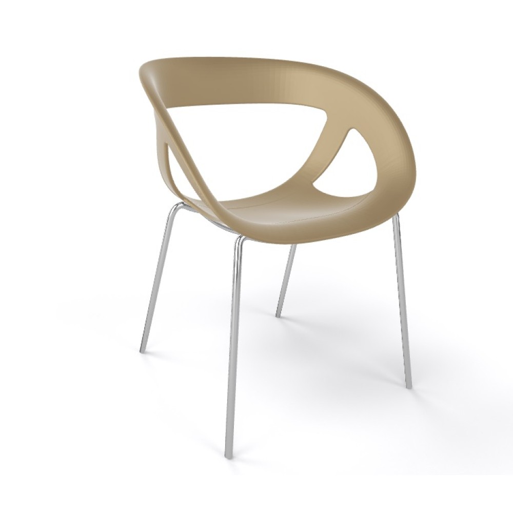 Кресло пластиковое Moema 69 GAB/69.52/NA Кресло пластиковое Moema 69 GAB/69.52/NA