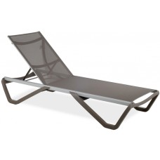 Шезлонг-лежак металлический Wave PP/wave61-50070