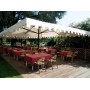 Зонт профессиональный телескопический 5х5 м Capri Dark 091/5050CATA1S