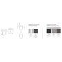 Стул с обивкой Mannequin Pop 4 legs 005/2661CRT325
