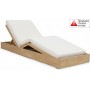 Шезлонг-лежак деревянный с матрасом Pangea TAG/HUC26180-1+CUS