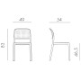 Стул пластиковый Bora Bistrot 003/4024302000
