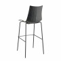 Стул барный пластиковый Zebra Bicolore 005/2560VA214