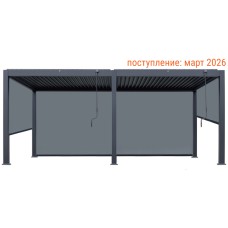 Пергола металлическая 3х6 м Astrol Pergola TAG/SMP-APL-EWD-EX-LED-3060-DG/SET