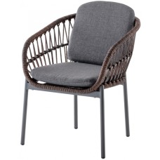 Кресло плетеное с подушками Elba 150/ELBA/AT