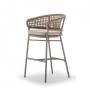 Кресло плетеное барное с подушкой Atol 150/ATOLSTOOL/TAU