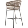 Кресло плетеное барное с подушкой Atol 150/ATOLSTOOL/TAU