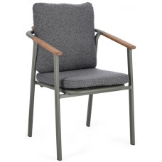 Кресло металлическое с подушками Leonida 0663895