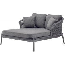Лаунж-диван плетеный с подушками Tropea 150/TROPEADAYBED/A Лаунж-диван плетеный с подушками Tropea 150/TROPEADAYBED/A