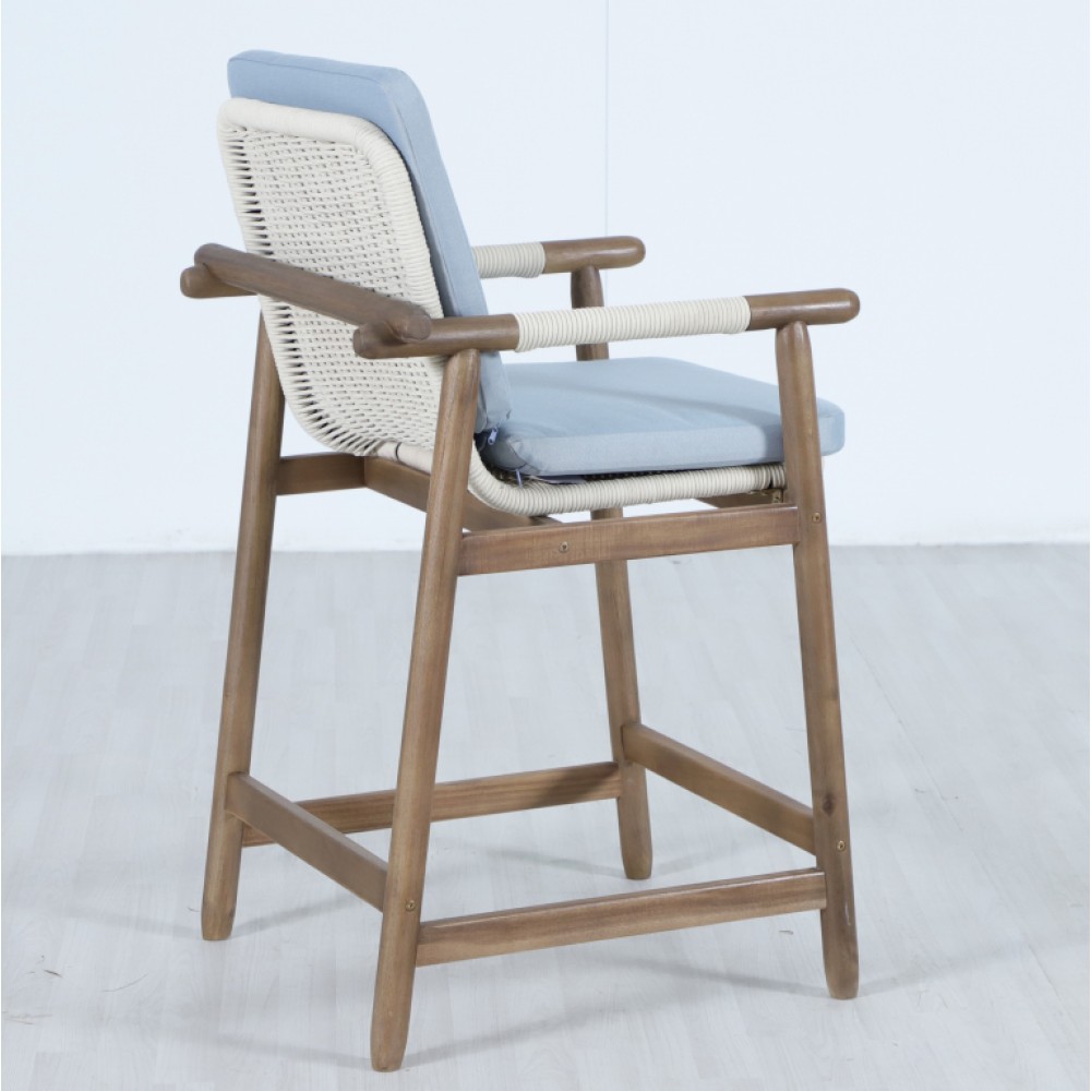 Кресло полубарное деревянное с подушками Apoyo TAG/HUC41224 Кресло полубарное деревянное с подушками Apoyo TAG/HUC41224