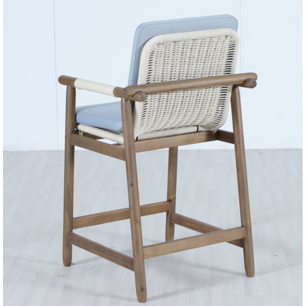 Кресло полубарное деревянное с подушками Apoyo TAG/HUC41224 Кресло полубарное деревянное с подушками Apoyo TAG/HUC41224